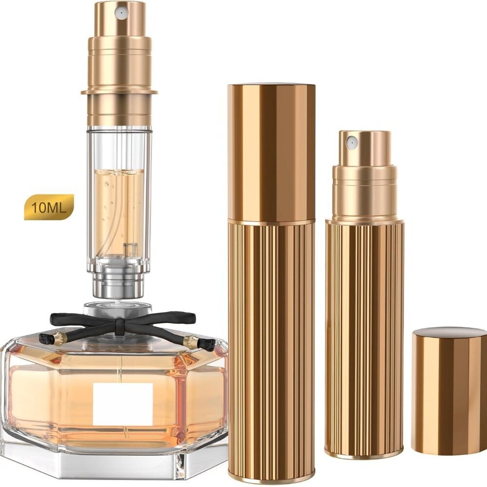 10ml Perfume Atomizer Travel Refillable,Bottom-Filling Fragrances Perfumes Bottl